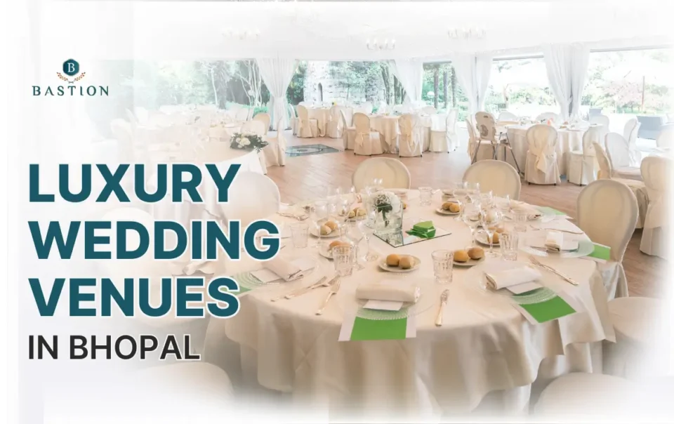 Luxury Wedding Venues in Bhopal Book Now The Bastion Hotel with City View